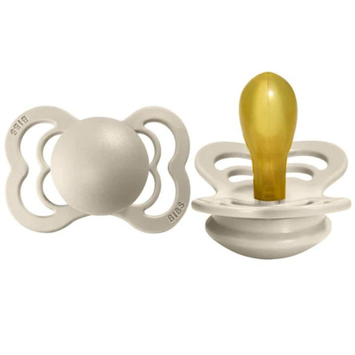 Bibs® - Bibs Supreme Natural Rubber Pacifiers - 2 Pack