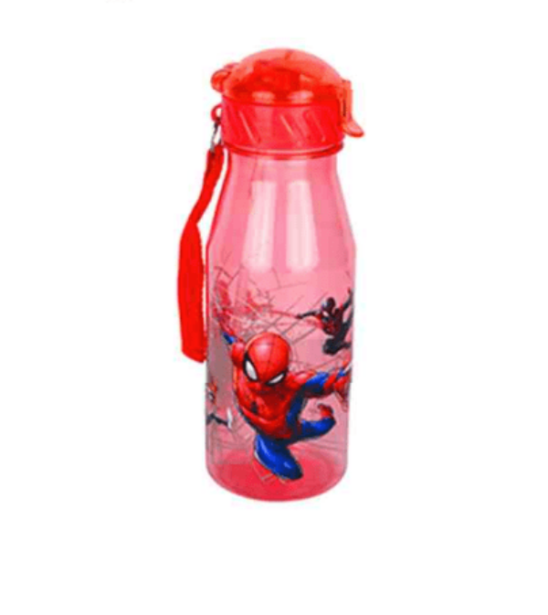 Danawares Spider-Man - Bouteille avec Couvercle Dôme et Paille