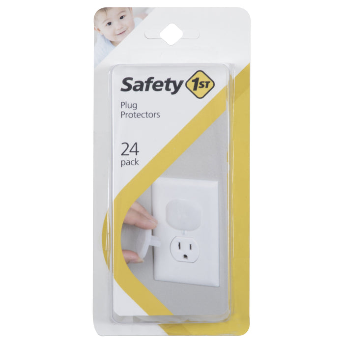 Safety 1st Secure Press Plug Protectors - 24 Pack