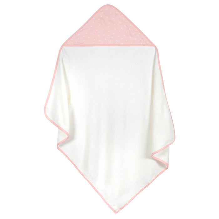 Just Born Lot de 3 serviettes à capuche à motif floral vintage pour bébé fille