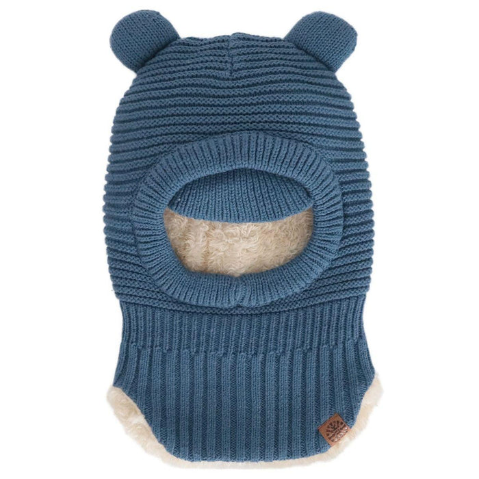 CaliKids® - CaliKids® Cotton Knit Bear Balaclava