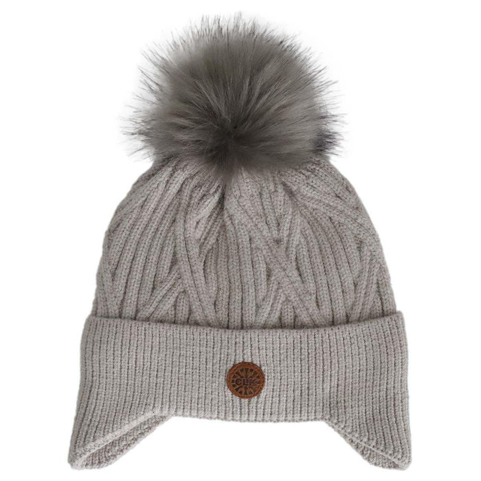 CaliKids® - CaliKids® Pom Pom Knit Windproof Hat