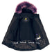 Conifere - Conifere TAKLA - Girls Black Kaleidoscope Snowsuit Set