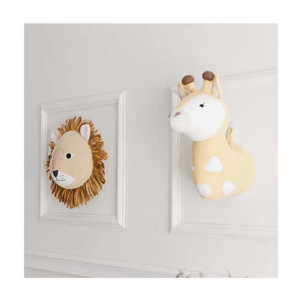 Crane - Crane Lion Plush Head Wall Décor - Kendi