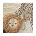 Crane - Crane Lion Shape Wool Rug - Kendi