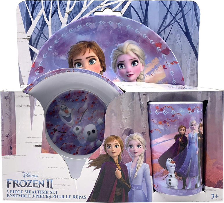 Danawares - Danawares Disney Frozen Melamine Dinner Set for Kids