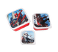 Danawares - Danawares Spiderman Square Lunch Box Set, 3 Units