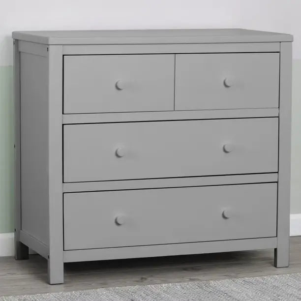 Delta Children 3 Drawer Nursery Dresser - Grey