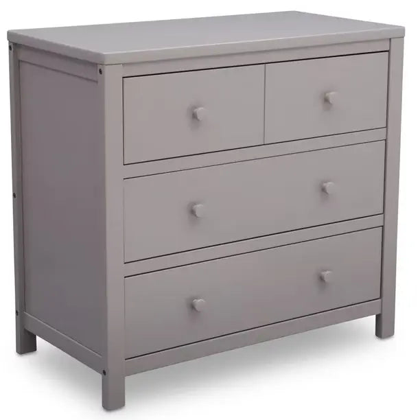 Commode de chambre d'enfant à 3 tiroirs Delta Children - Gris