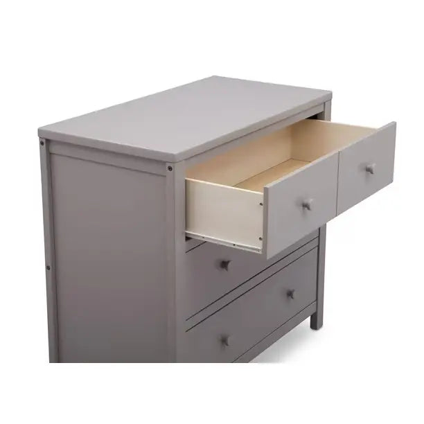 Delta Children 3 Drawer Nursery Dresser - Grey