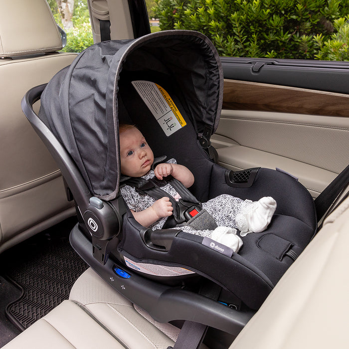 Diono LiteClik 30 R SafePlus Infant Car Seat and Base - Black