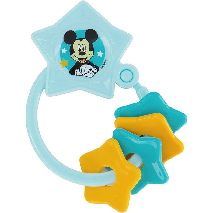 Disney® - Disney Baby Mickey Mouse Rattle & Star Ring Teether Set - Blue