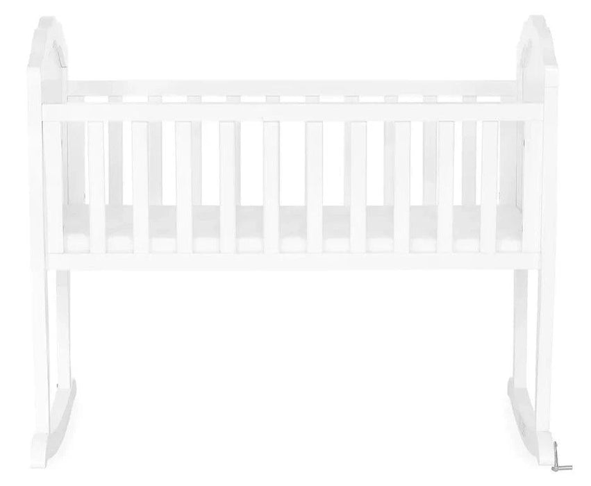 Dream on Me - Dream on Me Baby New Zealand Pinewood Rose Cradle - White