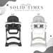 Dream on Me - Dream on Me Solid Times Lightweight Portable Highchair