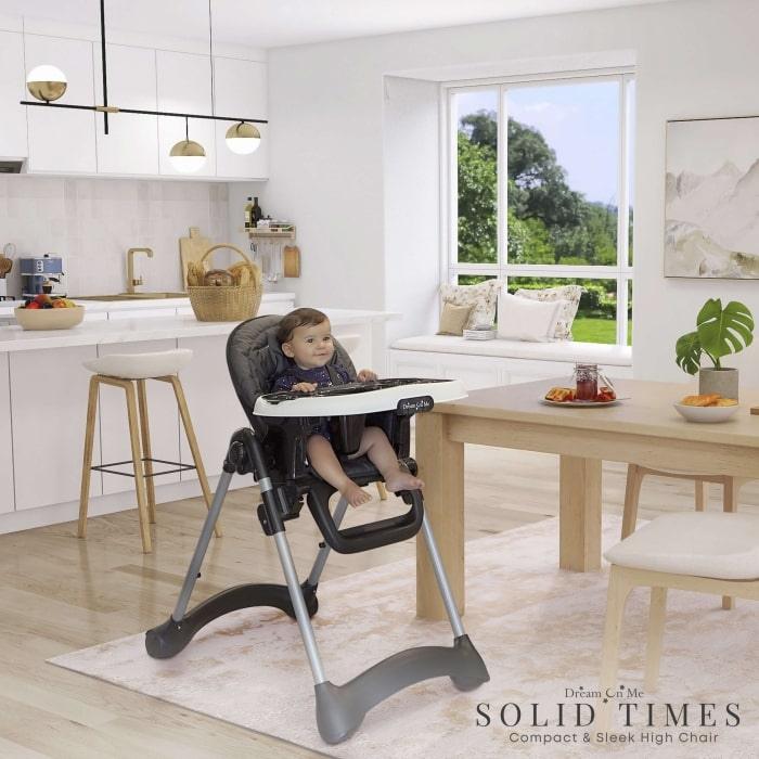 Dream on Me - Dream on Me Solid Times Lightweight Portable Highchair