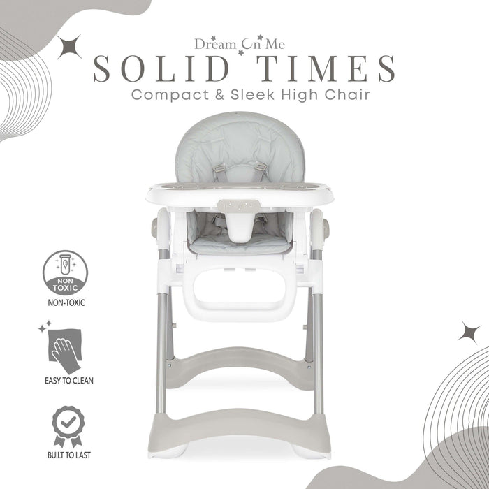 Dream on Me - Dream on Me Solid Times Lightweight Portable Highchair