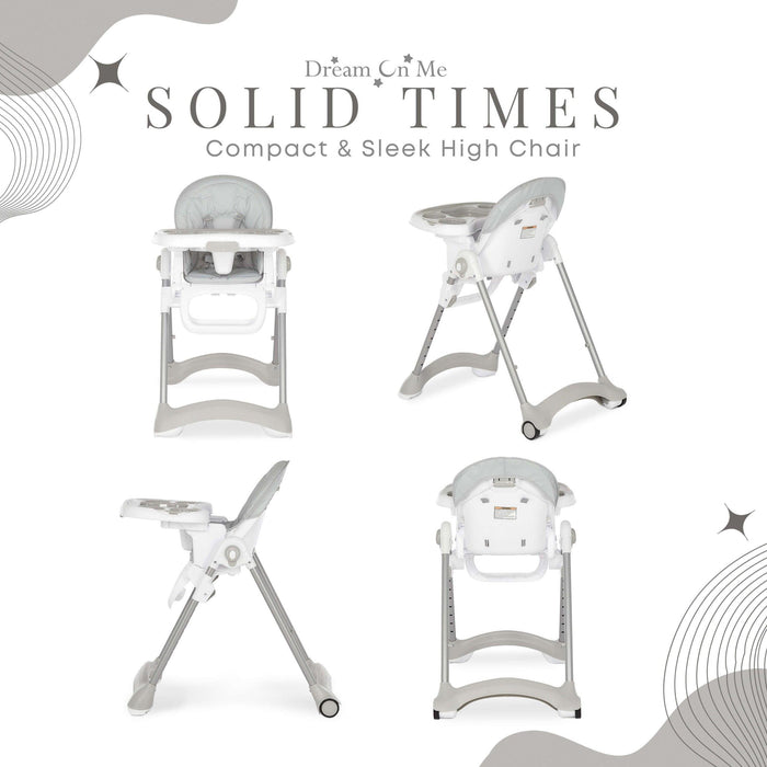 Dream on Me - Dream on Me Solid Times Lightweight Portable Highchair