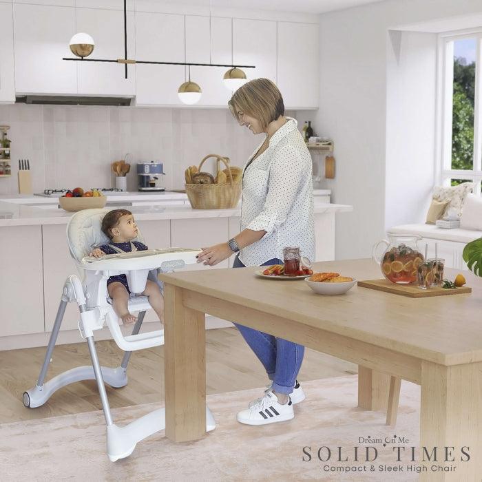 Dream on Me - Dream on Me Solid Times Lightweight Portable Highchair