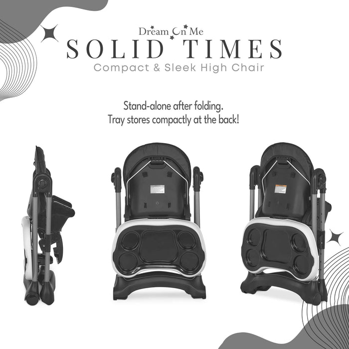 Dream on Me - Dream on Me Solid Times Lightweight Portable Highchair