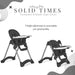 Dream on Me - Dream on Me Solid Times Lightweight Portable Highchair