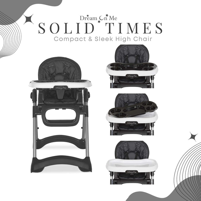 Dream on Me - Dream on Me Solid Times Lightweight Portable Highchair