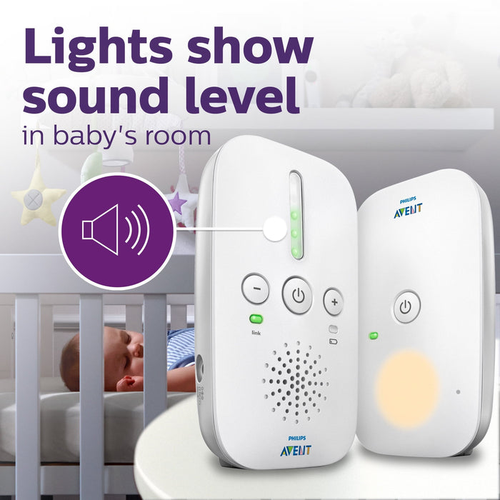 Philips Avent® Moniteur audio pour bébé Dect SCD502/10