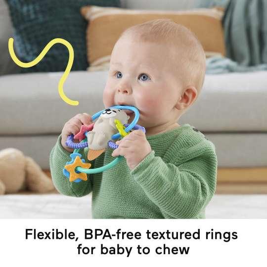 Fisher Price® - Fisher Price Baby Rattle Twist & Teeth - Otter