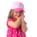 Flapjack Kids - FlapJack Kids Girl UPF50+ Ball Cap - Pink Bunny