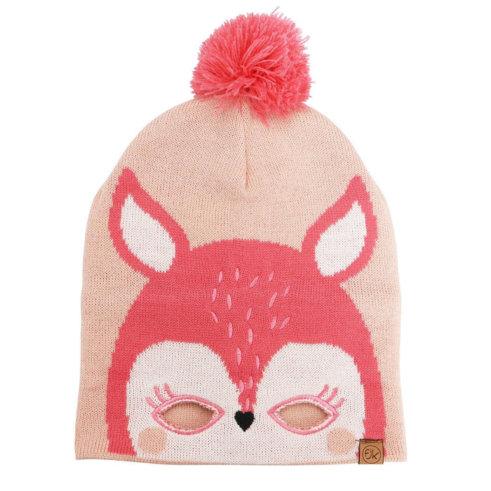 Flapjack Kids - FlapJack Kids Knitted Toque Deer Med/Lrg