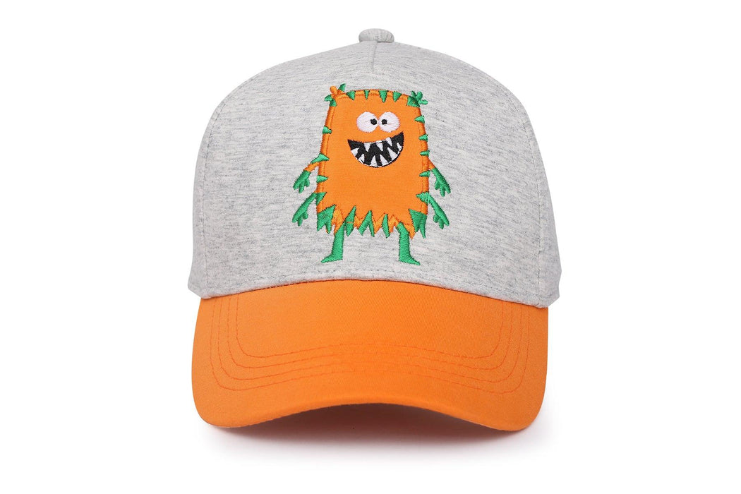 Flapjack Kids - FlapJack Kids UPF50+ Ball Cap - Monster Orange - Large