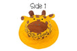 Flapjack Kids - FlapJack Kids UPF50+ Reversible Sun Hat Giraffe / Zebra