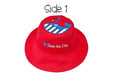 Flapjack Kids - FlapJack Kids UPF50+ Reversible Sun Hat - Whale / Octopus