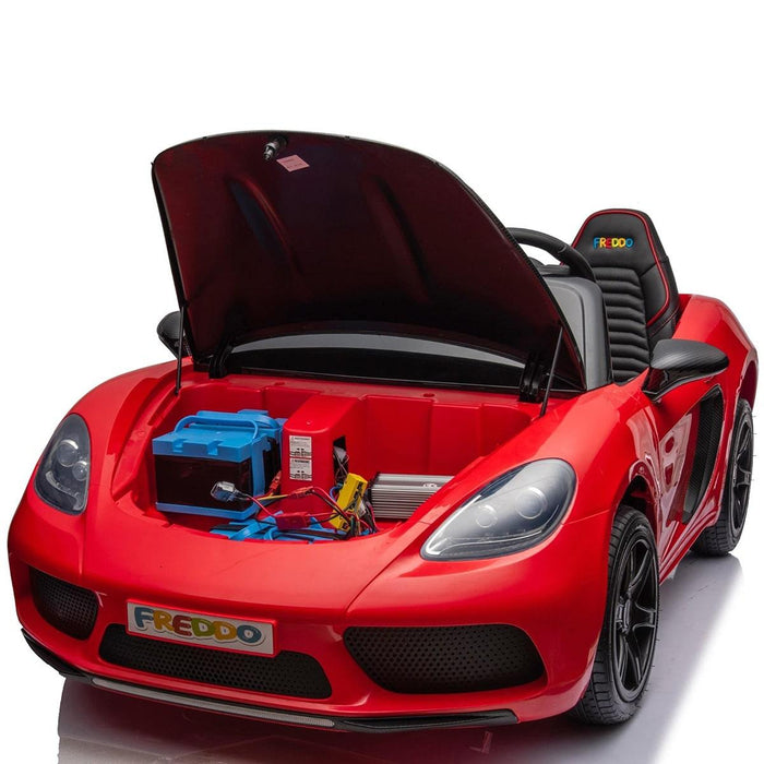 Freddo Toys - Freddo Toys 48V Freddo Rocket (Porsche inspired): World's Fastest 2-Seater Kids' Ride