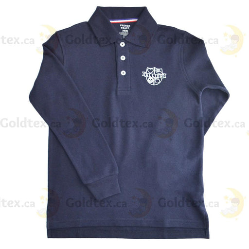 French Toast® - Allion Elementary School Long Sleeve Polo