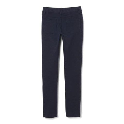 French Toast® - French Toast Girls School Uniform Skinny Fit Stretch Ponte Pant - Navy - SK9502