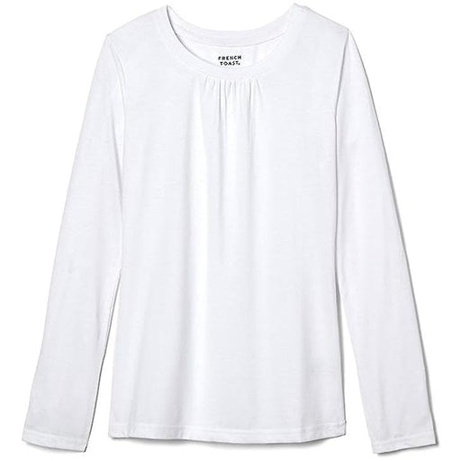 French Toast® - French Toast School Uniform Girls Crewneck Long Sleeve Tee-Shirt - LA9504