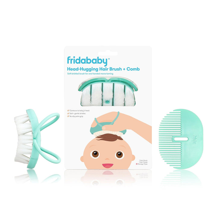 Frida Baby® - Frida Baby Head Hugging Hairbrush + Styling Comb Set