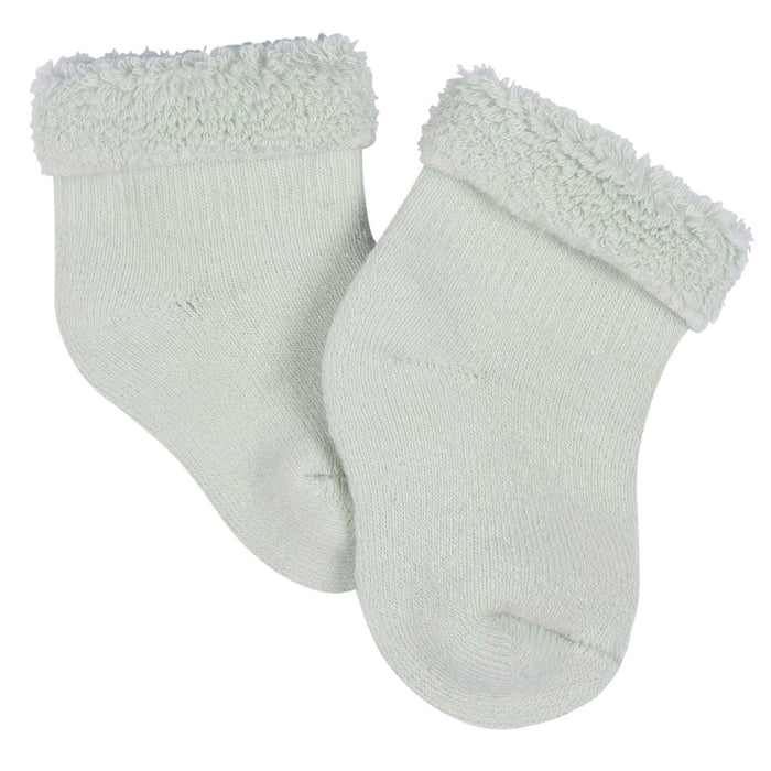 Gerber - Gerber 6 Pack Baby Girl Wildflower Terry Bootie Socks