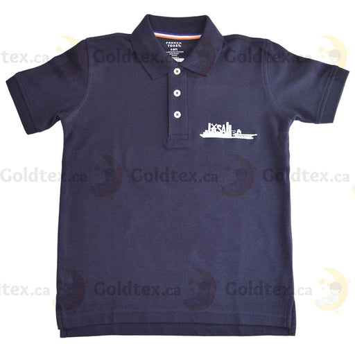 Goldtex® - Lasalle Elementary School Short Sleeved School Uniform Polo with Logo