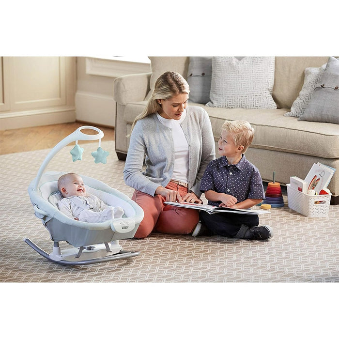 Balançoire coulissante pour bébé avec bascule portative Graco Duet Glide - Ashland