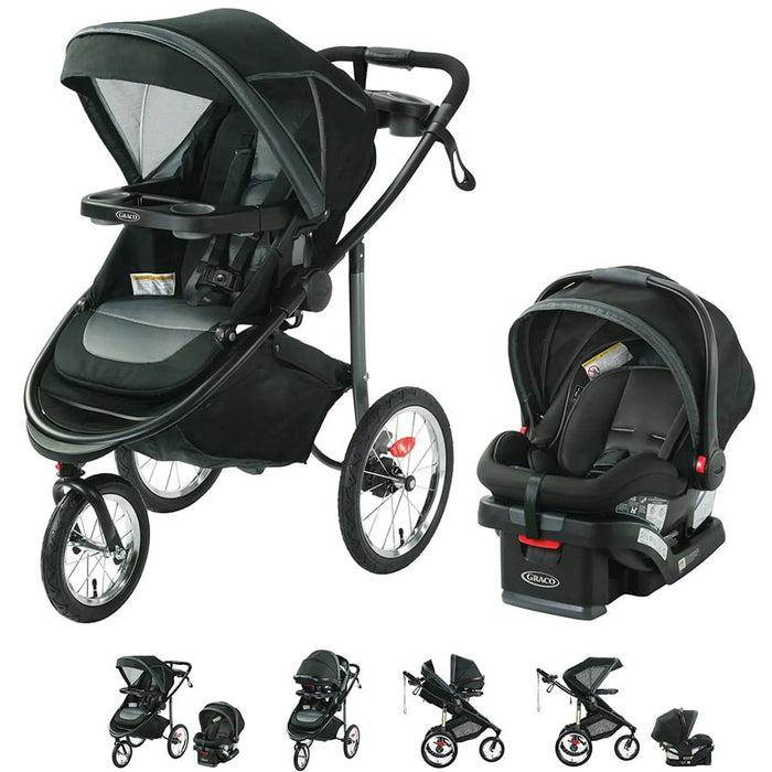 Graco Modes Jogger 2.0 Travel System Baby Stroller and Car Seat Combo