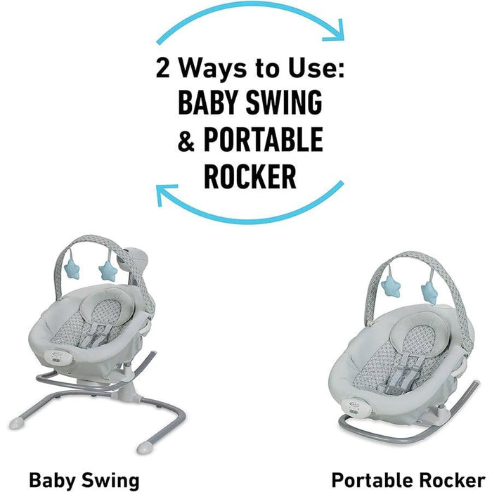 Graco® - Graco Soothe 'n Sway Swing with Portable Rocker - Phelps