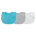 Green Sprouts - Green Sprouts Stay-Dry Aqua Set Milk-Catcher Bib 2 PK