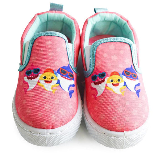 Ground Up - Ground Up Baby Shark Toddler Girls Canvas Shoes