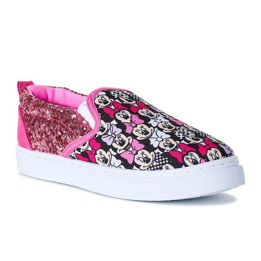 Ground Up - Ground Up Disney Minnie Mouse Youth Girls Canvas Slip-on Shoes