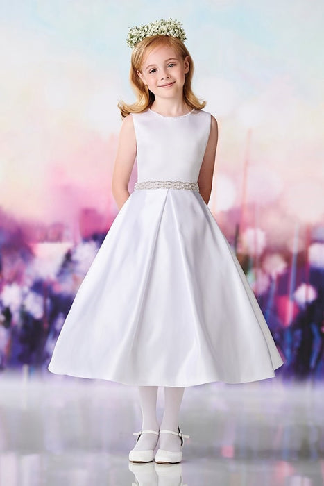 Macis Design A-Line with Double Satin Bows Kids Dress - 119382