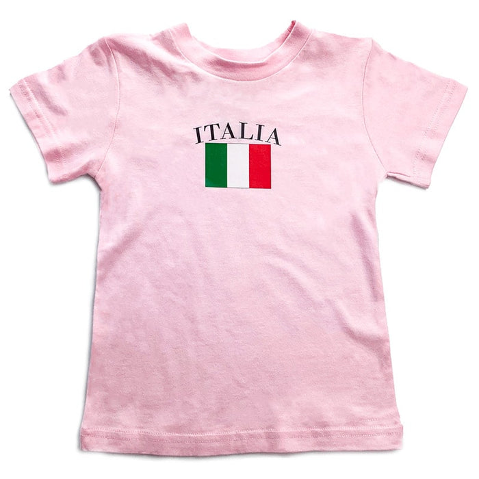 Pam T-shirt avec drapeau d'Italie pour tout-petits et enfants