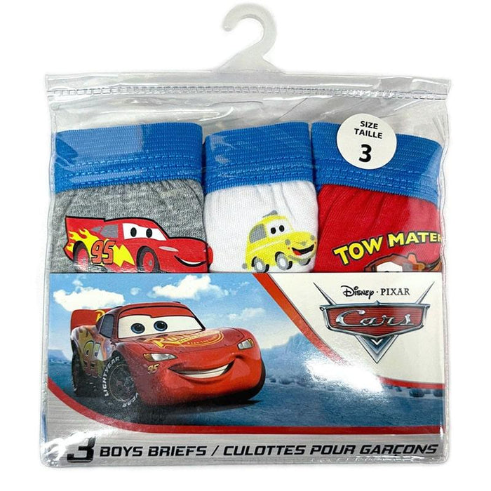 Jellifish - Jellifish Disney Cars Boys Briefs - 3 Pack