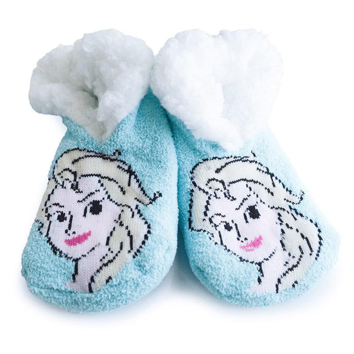 Jellifish - Jellifish Girls Disney Princess Non-slip Sherpa Slipper-socks - 1 Pair