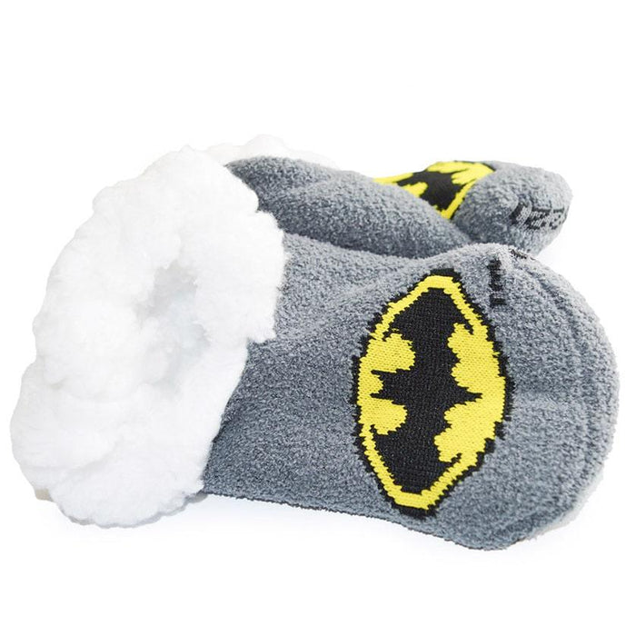 Jellifish - Jellifish Kids Super Hero Non-slip Sherpa Slipper-socks - 1 Pair